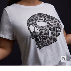 Vintage t-shirt skull jersey shirt size 5 BNWT